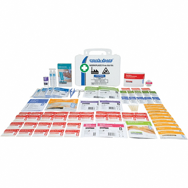 PROSAFE 110 Piece, 25 Person, Industrial First Aid Kit 48008429
