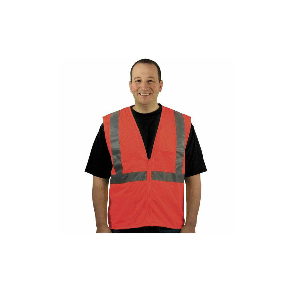 Pip Vests PIP - High Visibility Vest: 3X-Large, General Purpose Vest, ANSI Class ...