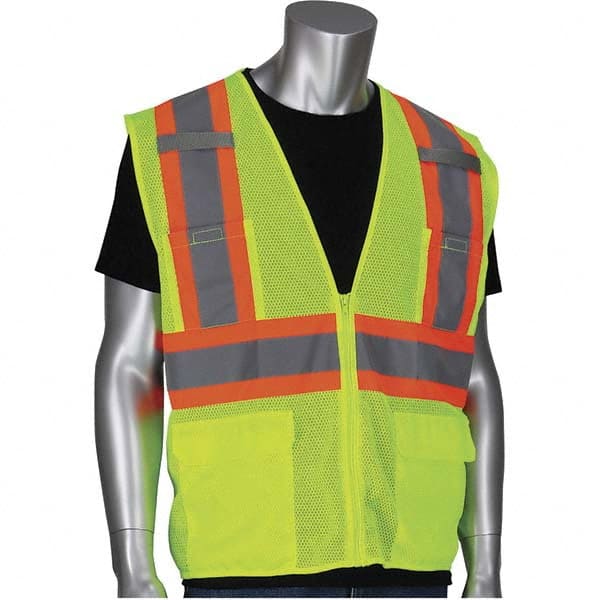 PIP 302-MVZT-LY/3X High Visibility Vest: 3X-Large 