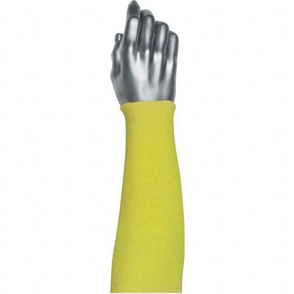 Cut-Resistant Sleeves: Size Universal, Kevlar, Yellow, ANSI Cut A2