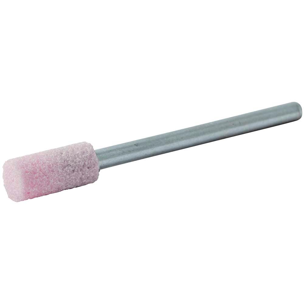 Mounted Point: 1/2" Thick, 1/8" Shank Dia, W163, 80 Grit, Coarse