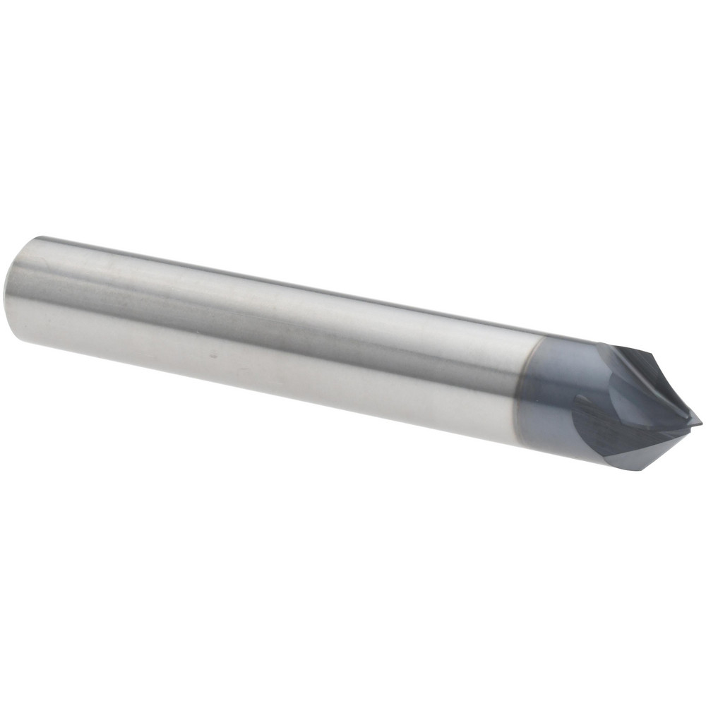 Harvey Tool Chamfer Mill 3/8" Dia, 4 Flutes, Solid Carbide MSC