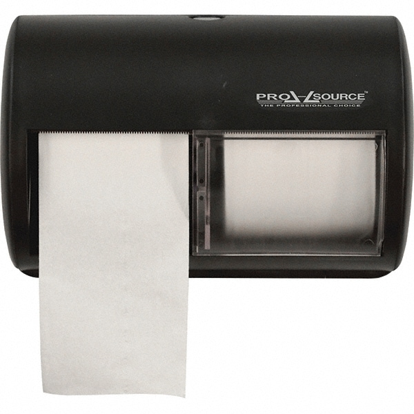 PRO-SOURCE 48070585 Small Core Double Roll Plastic Toilet Tissue Dispenser Image