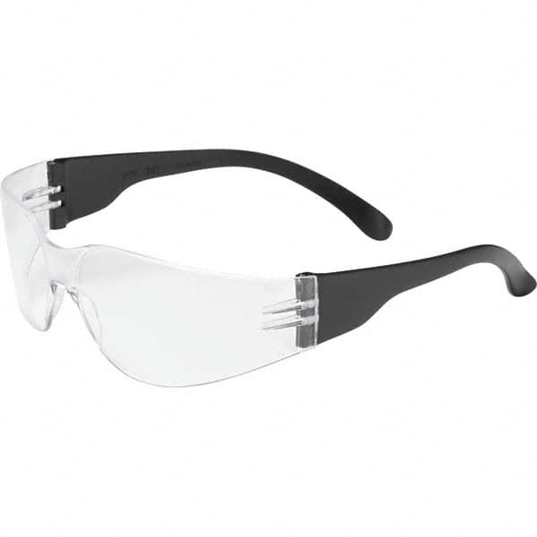 Safety Glass: Anti-Fog & Scratch-Resistant, Clear Lenses, Frameless, UV Protection