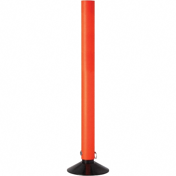 Traffic Barrels, Delineators & Posts; Type: Delineator Post ; Material: Polyethylene; Polyethylene ; Reflective: No; No ; Reflective Bands: No ; Base Needed: Yes ; Height (Inch): 28; 28