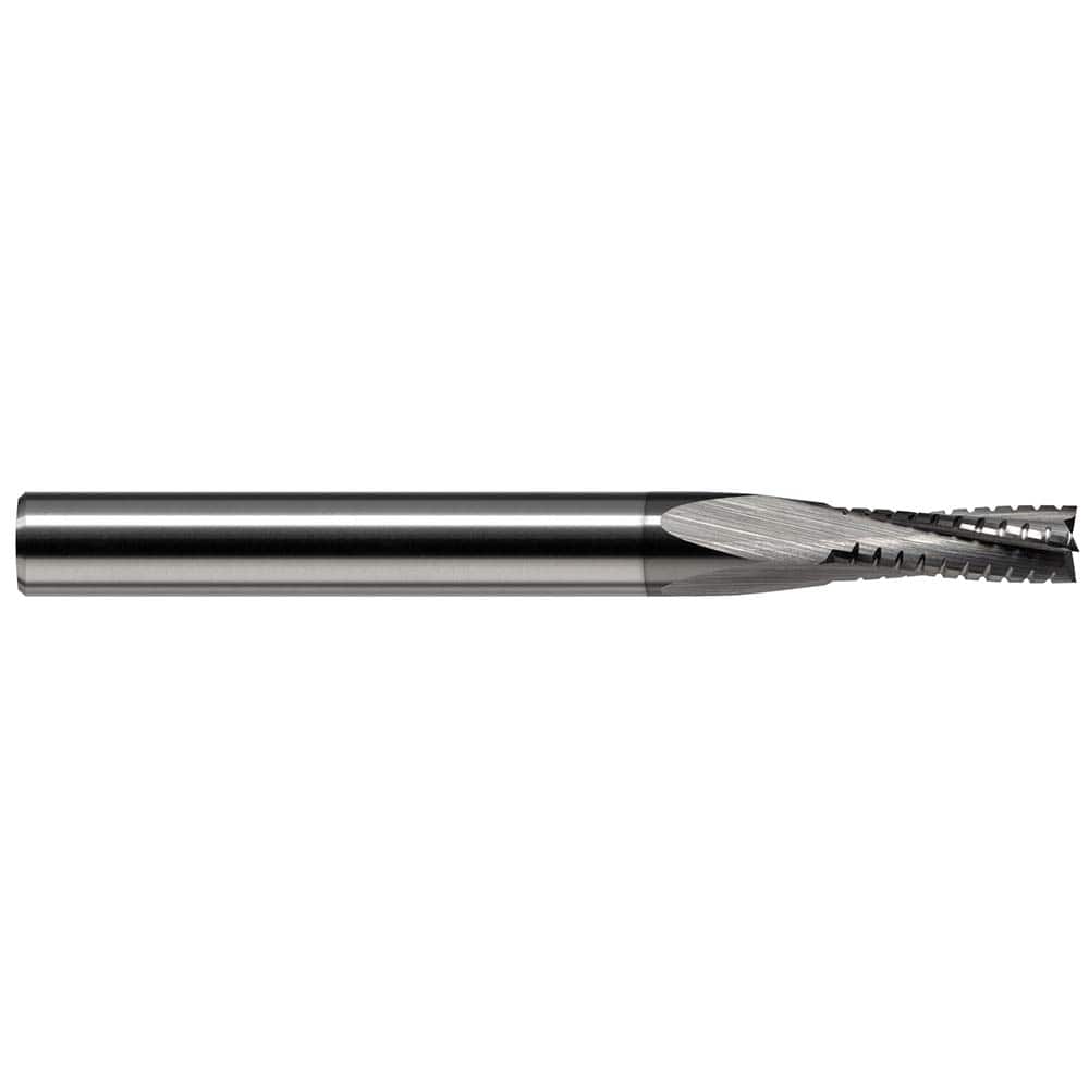Harvey Tool 803824 Square End Mill: 3/8" Dia, 5 Flutes, 1-1/8" LOC, Solid Carbide, 20 ° Helix 