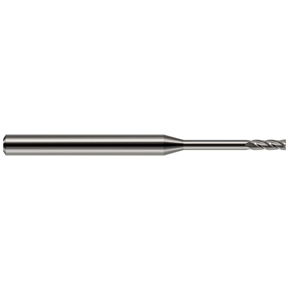 Harvey Tool - Square End Mill: 3/32″ Dia, 0.279″ LOC, 4 Flutes