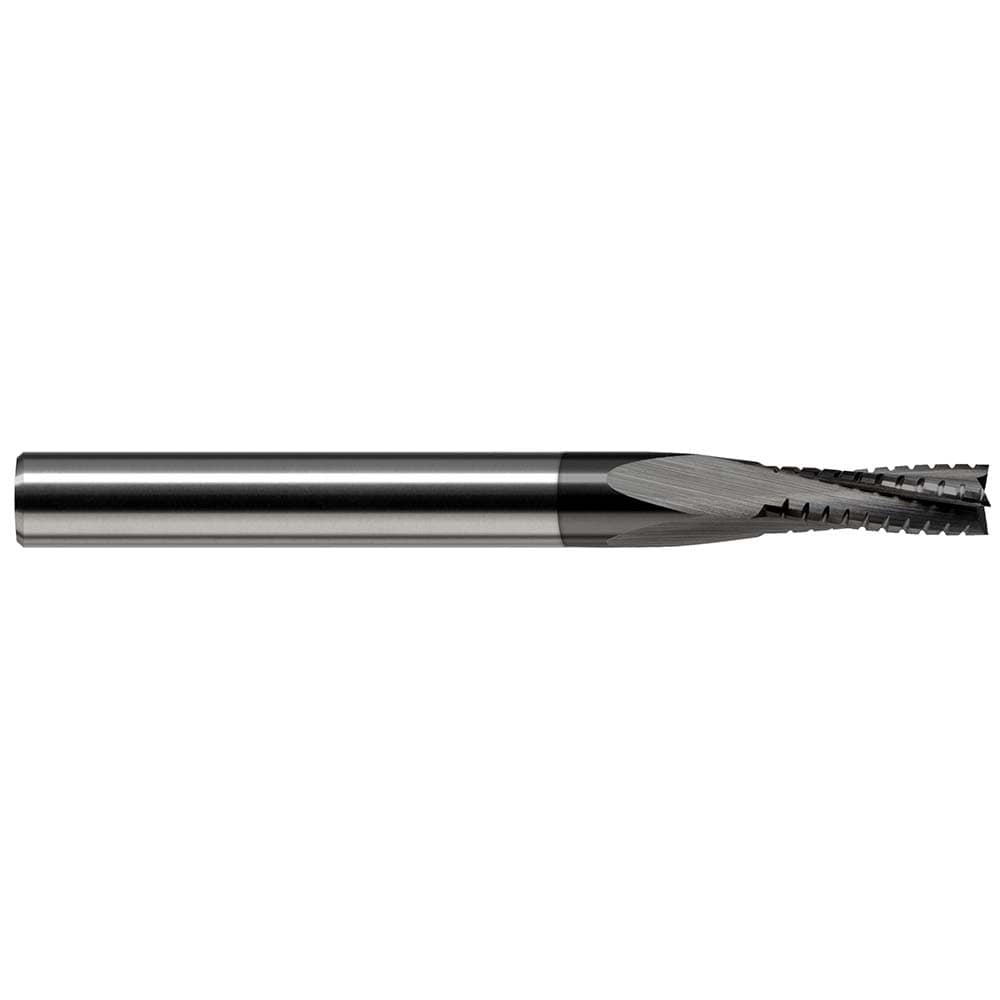 Square End Mill: 1/2" Dia, 1-1/2" LOC, 8 Flutes, Solid Carbide