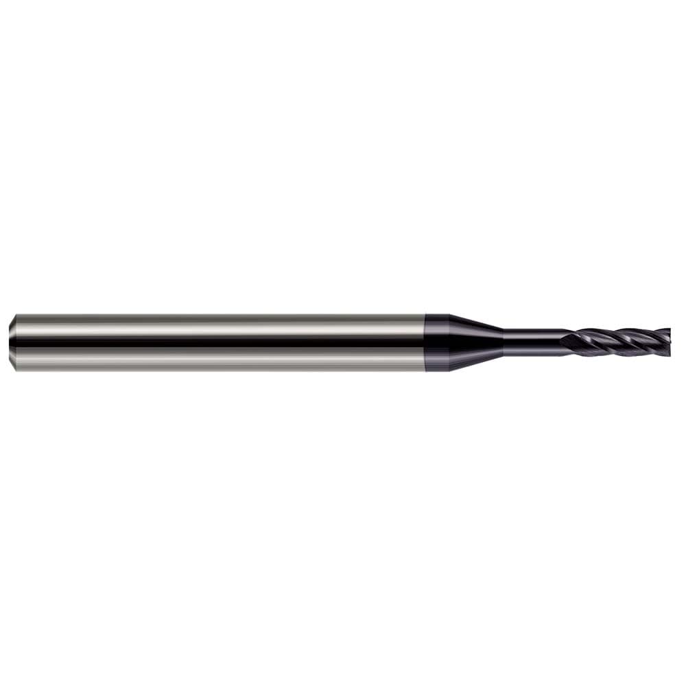 Harvey Tool 76478-C3 Square End Mill: 5/64 Dia, 15/64 LOC, 1/8 Shank Dia, 1-1/2 OAL, 4 Flutes, Solid Carbide 