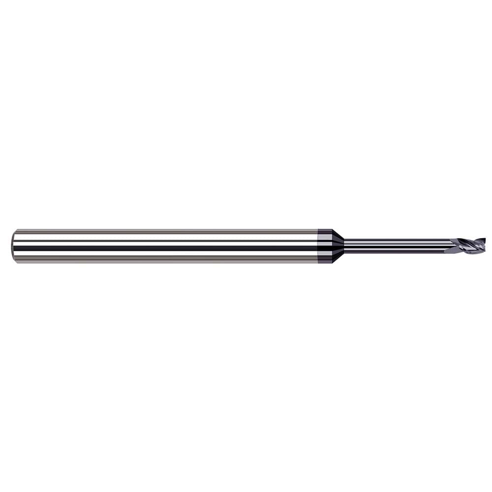 Harvey Tool 978278-C6 Square End Mill: 5/64 Dia, 0.118 LOC, 1/8 Shank Dia, 2-1/2 OAL, 3 Flutes, Solid Carbide Image