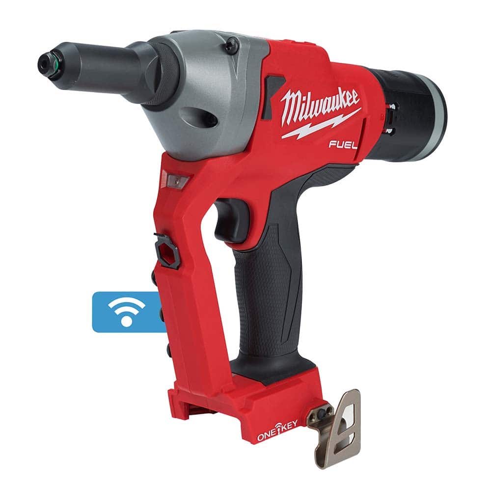 Cordless Riveters; Fastener Type: Cordless Electric Riveter; Stroke Length: 1.18 in; Pull Force: 4500 lb; Batteries Included: No; Overall Length: 10.7 in