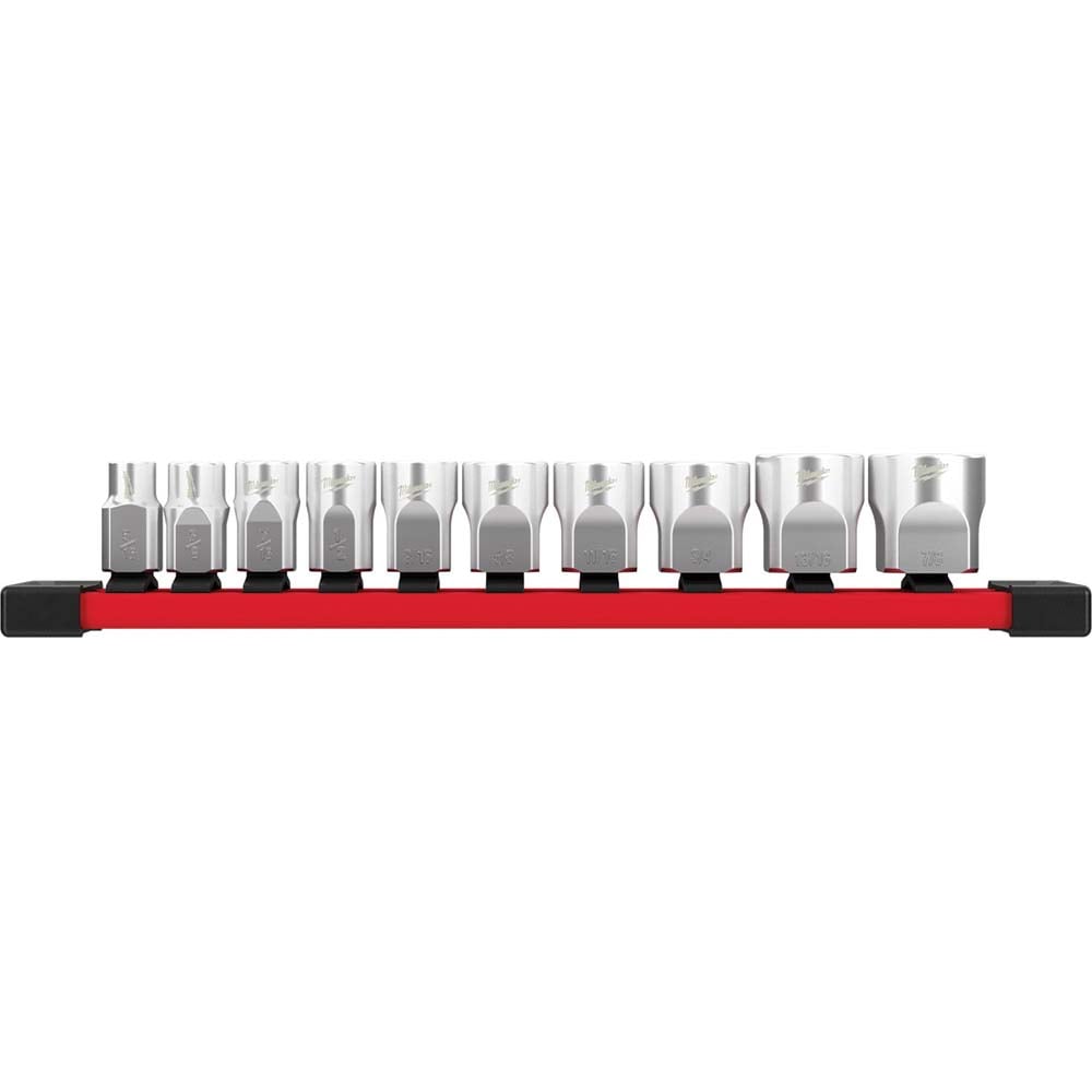 Milwaukee Tool 48-22-9403 Socket Set: 10 Pc Image