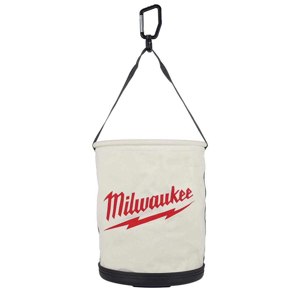 Utility Bucket Bag: 14.57" High, 11.81" Long, 11.81" Wide - Canvas