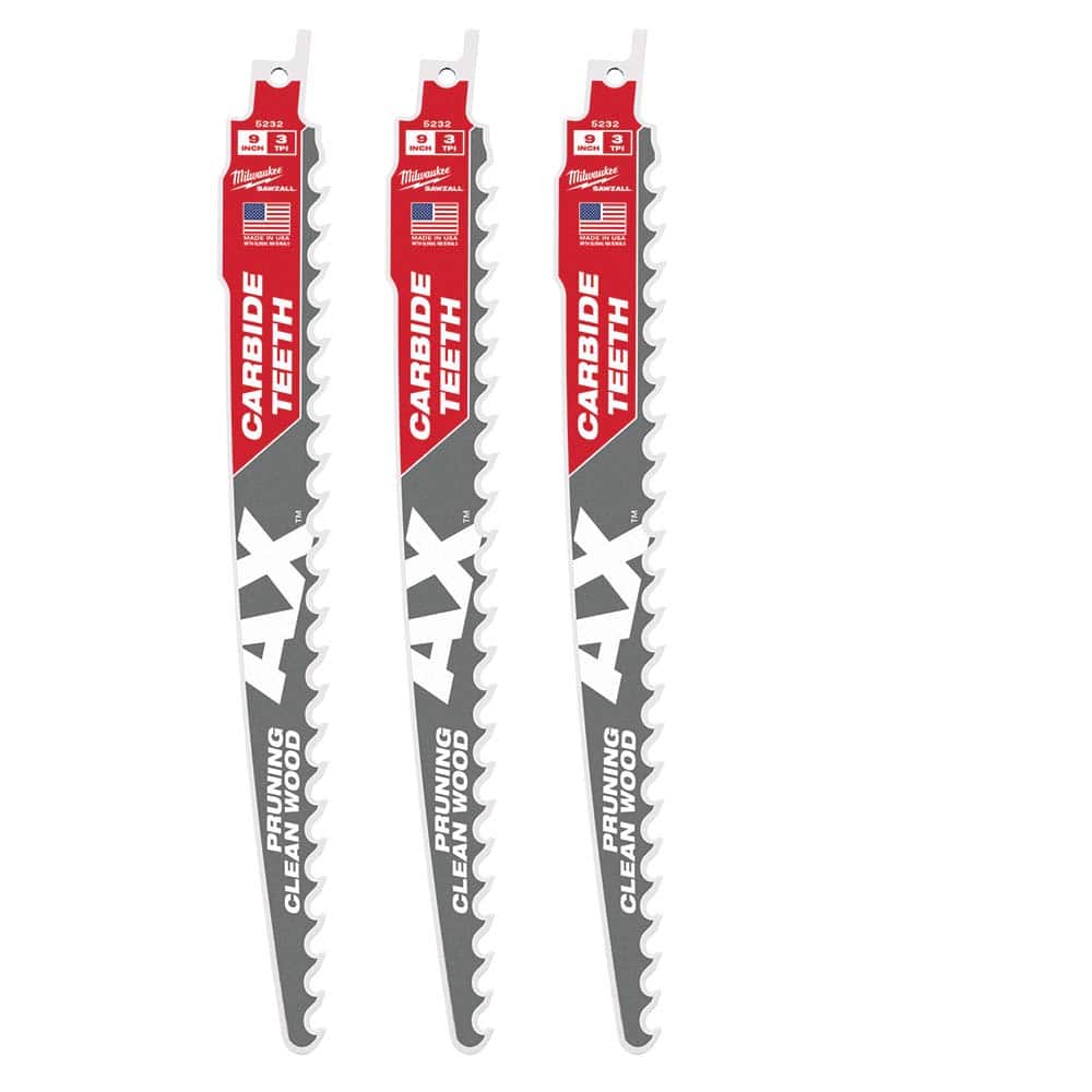 Milwaukee Tool 48-00-5332 Reciprocating Saw Blade: Solid Carbide 