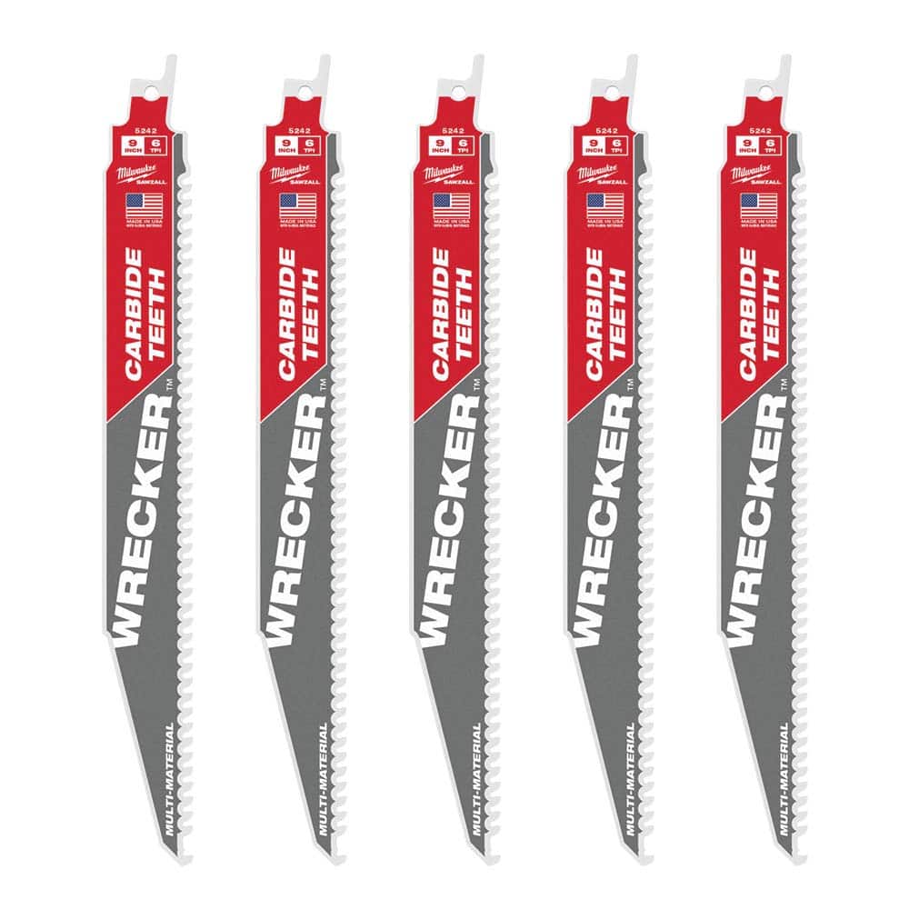 Milwaukee Tool 48-00-5542 Reciprocating Saw Blade: Solid Carbide 
