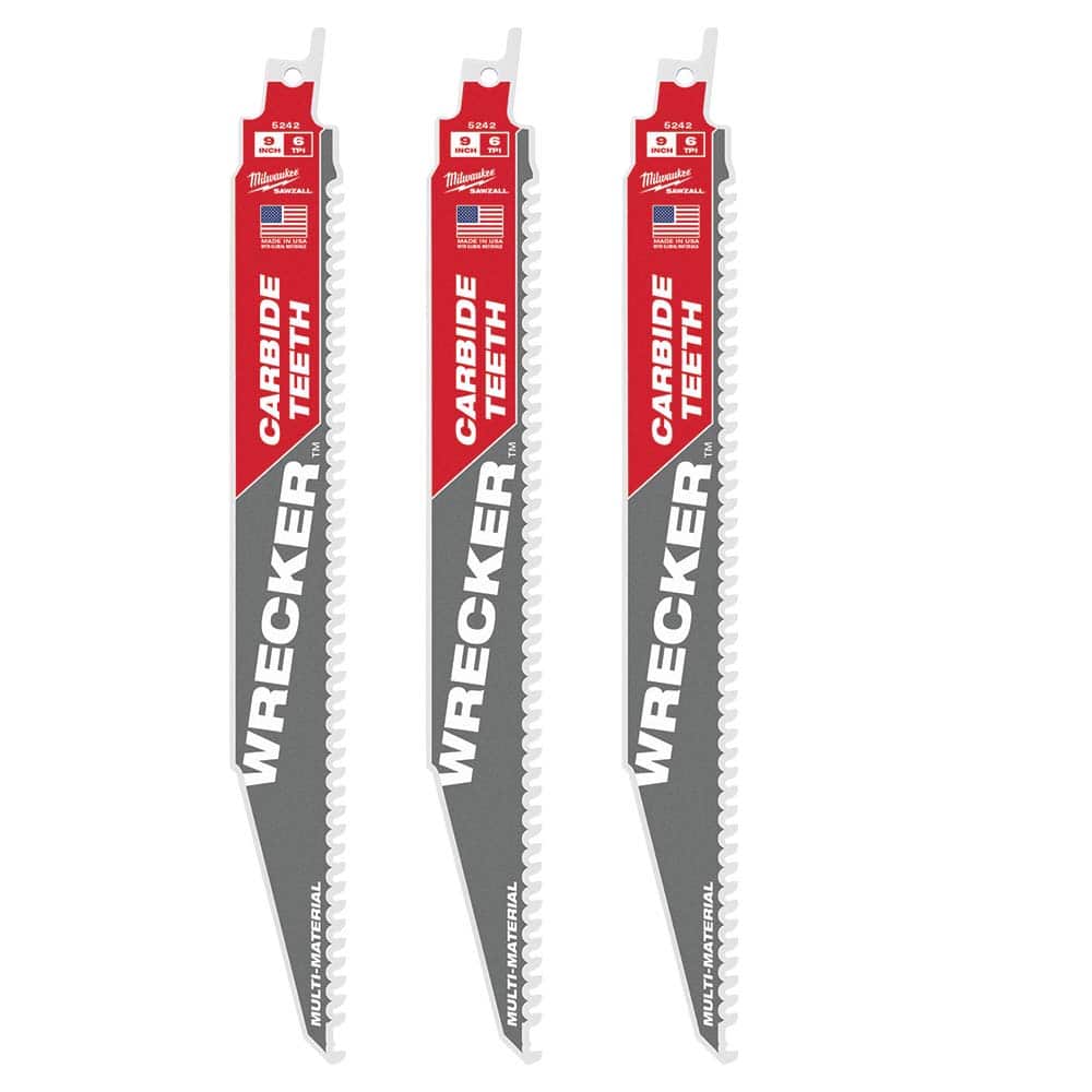 Milwaukee Tool 48-00-5342 Reciprocating Saw Blade: Solid Carbide 