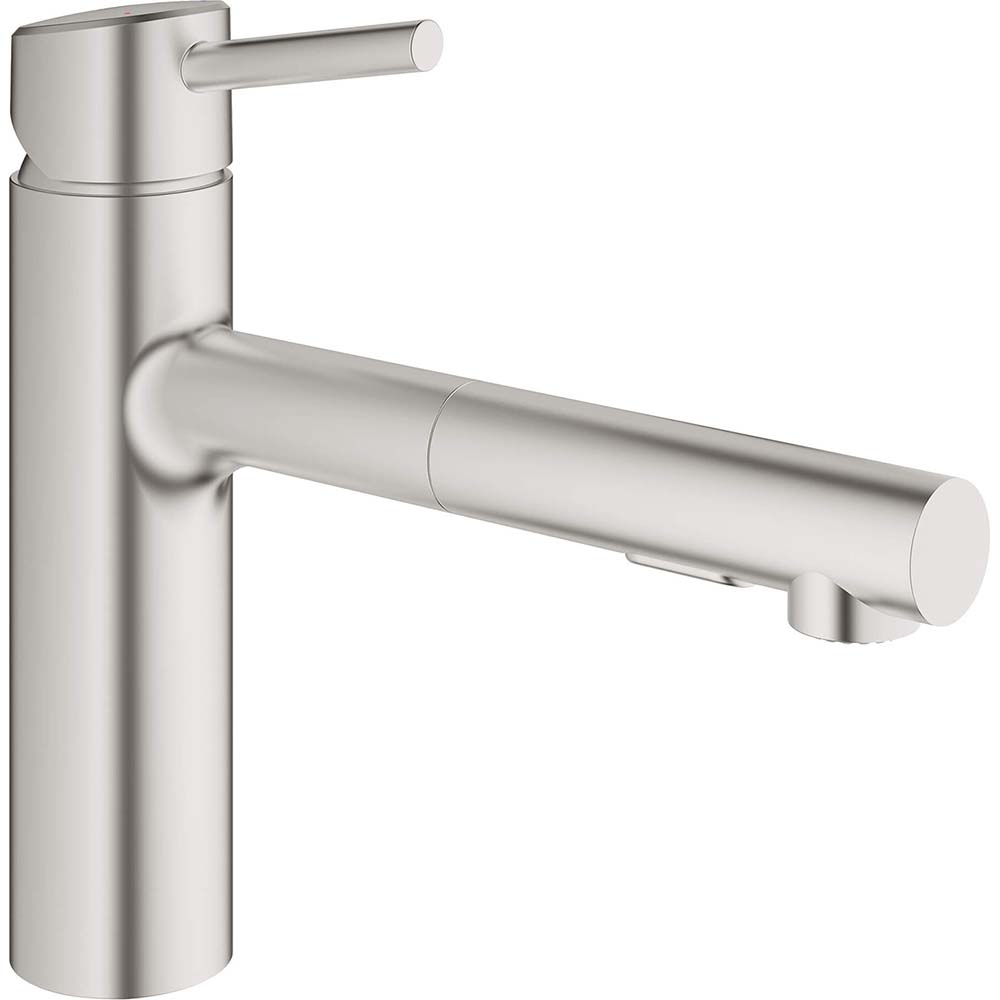 Grohe Concetto Single Handle Pull Out Kitchen Faucet Dual Spray 1 5 Grohe Concetto Single Handle Pull Out Kitchen Faucet Dual Spray 1 5