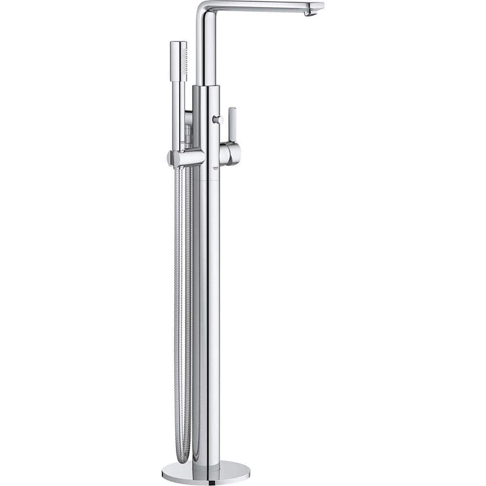 Grohe Tub Shower Faucets Type Freestanding Bathtub Faucet Style Contemporary Modern Transitional 48170435 Msc Industrial Supply
