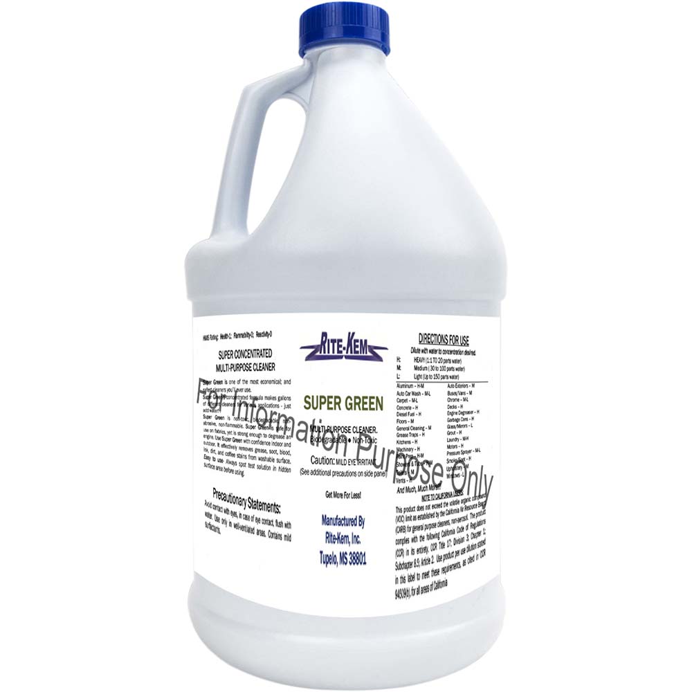 RiteKem AllPurpose Cleaner 1 gal Bottle MSC Industrial Supply Co.