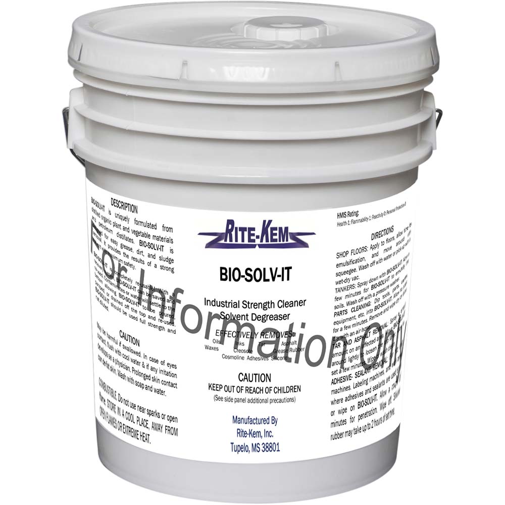 RiteKem AllPurpose Cleaner 5 gal Pail MSC Direct