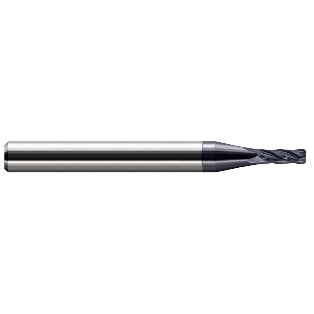 Harvey Tool 805012-C3 Corner Chamfer End Mill: 0.187" Dia, 0.57" LOC, 4 Flute, 0.01" Chamfer Width, Solid Carbide Image