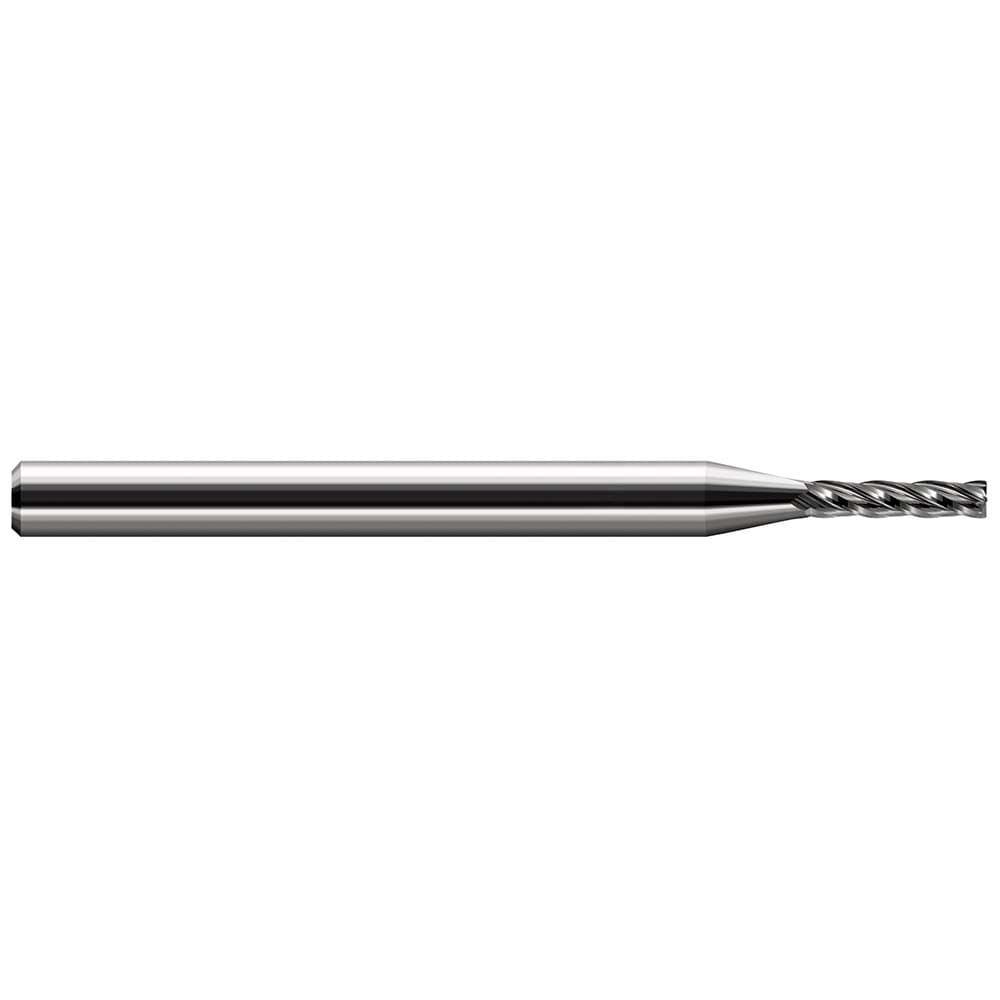 Harvey Tool 950910 Corner Radius End Mill: 1/8" Dia, 5/8" LOC, 0.01" Radius, 4 Flutes, Solid Carbide Image