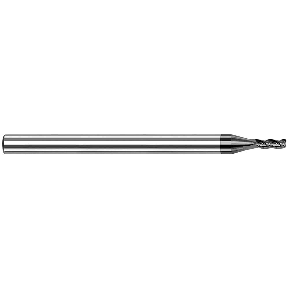 Harvey Tool 53062-C4 Corner Radius End Mill: 0.062" Dia, 5/16" LOC, 0.005" Radius, 3 Flutes, Solid Carbide Image