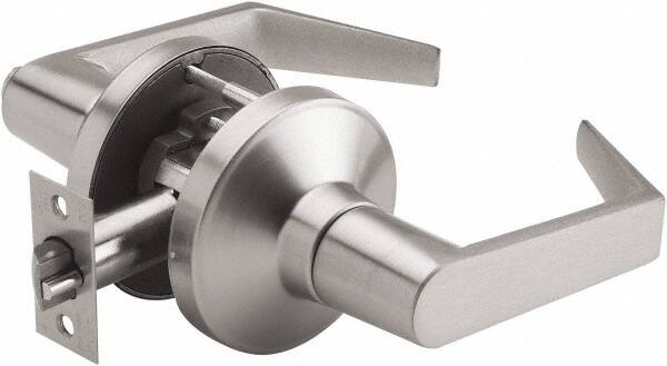 Privacy Lever Lockset for 1-3/4 to 2-1/4" Thick Doors