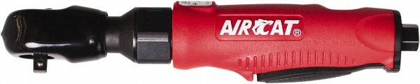 Air Ratchet: 3/8" Drive, 70 ft/lb - Inline Handle, 1/4" Inlet, 4 CFM, 90 psi