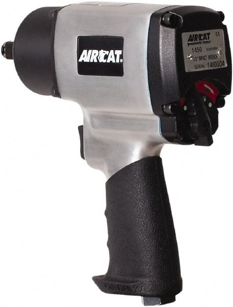 Air Impact Wrench: 1/2" Drive, 9,000 RPM, 800 ft/lb