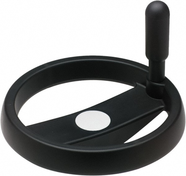 4.92", 2 Spoke Handwheel with Revolving Handle