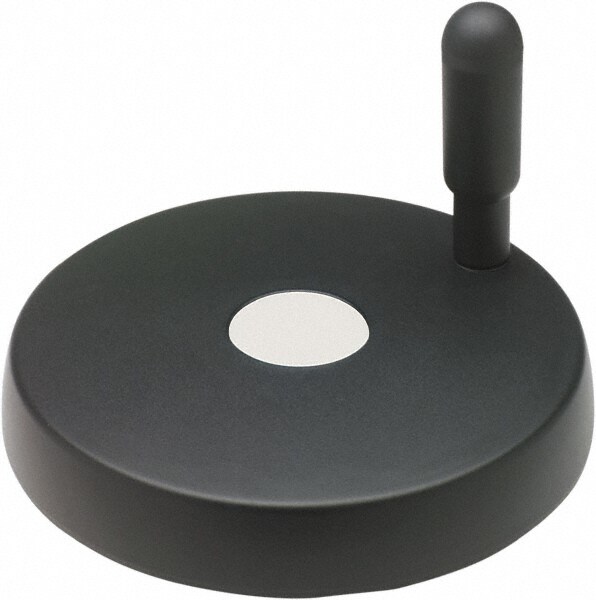 3.15" Diam, Technopolymer Handwheel with Handle