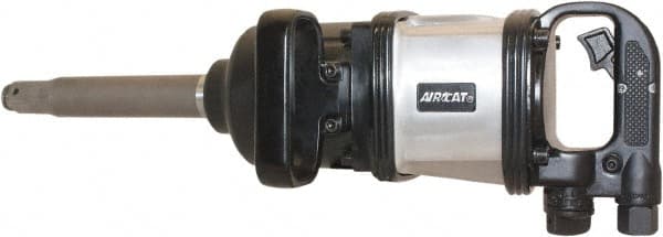 Air Impact Wrench: 1" Drive, 4,500 RPM, 2,300 ft/lb