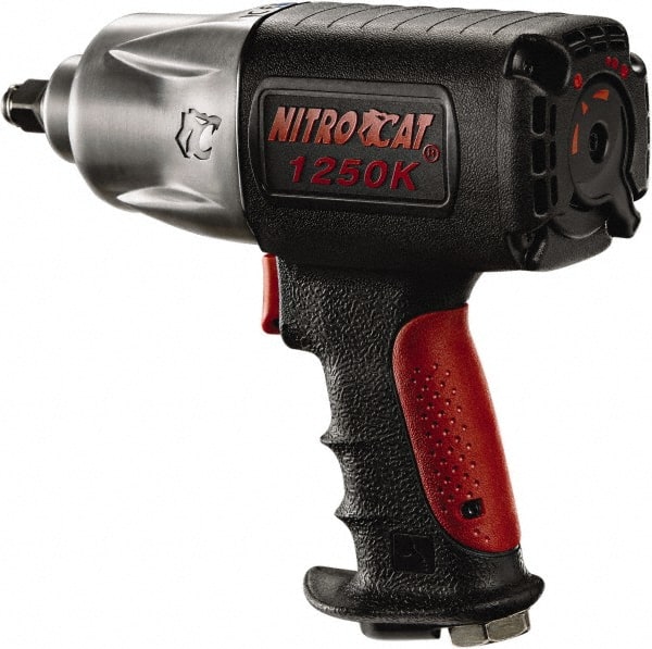 Air Impact Wrench: 1/2" Drive, 8,500 RPM, 950 ft/lb