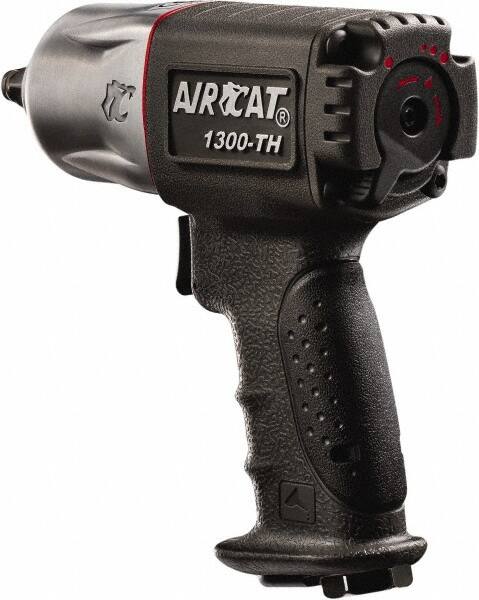 Air Impact Wrench: 1/2" Drive, 10,000 RPM, 350 ft/lb