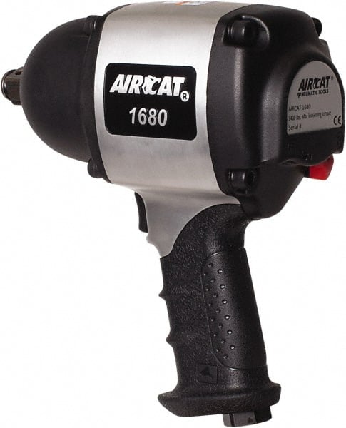 AIRCAT 1680-A Air Impact Wrench: 3/4" Drive, 4,500 RPM, 1,200 ft/lb 