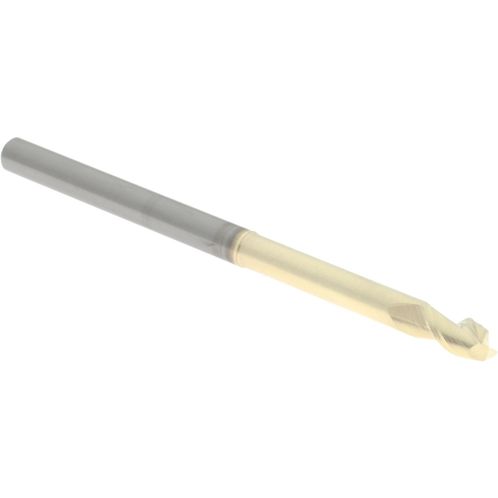 Accupro 25018705NS22010 Corner Radius End Mill: 3/16" Dia, 5/16" LOC, 0.01" Radius, 2 Flutes, Solid Carbide Image