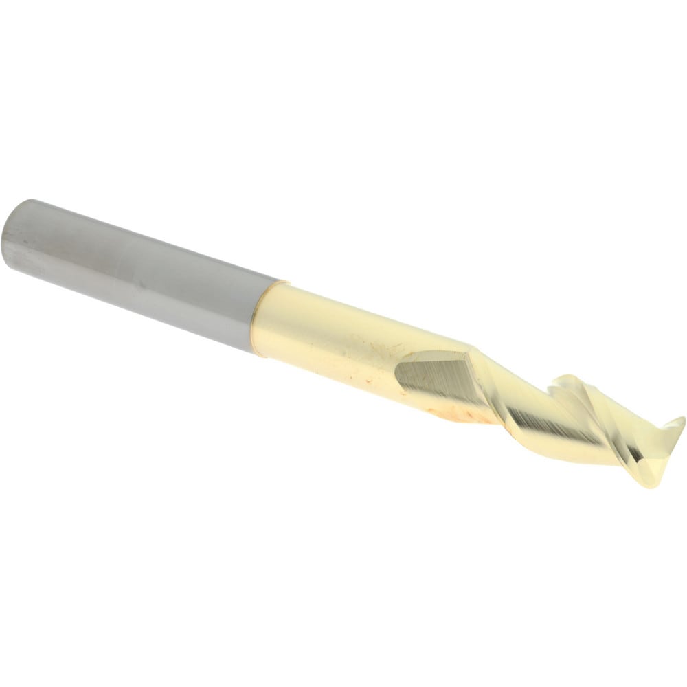 Accupro 25062526NS54090 Corner Radius End Mill: 5/8" Dia, 1-5/8" LOC, 0.09" Radius, 2 Flutes, Solid Carbide 