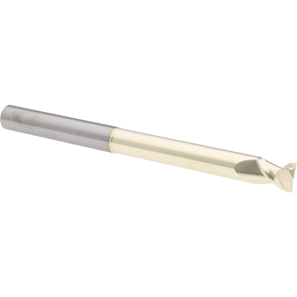 Accupro 25050010NS54020 Corner Radius End Mill: 1/2" Dia, 5/8" LOC, 0.02" Radius, 2 Flutes, Solid Carbide 