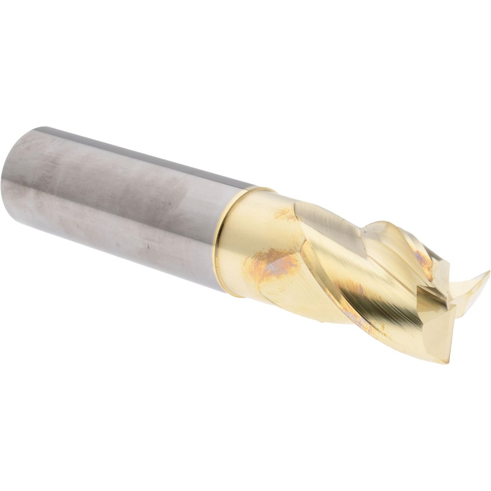 Accupro - Corner Radius End Mill: 1" Dia, 1-1/4" LOC, 37 deg Helix