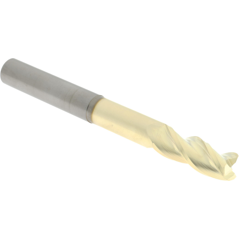 Accupro 35062526NS54060 Corner Radius End Mill: 5/8" Dia, 1-5/8" LOC, 0.06" Radius, 3 Flutes, Solid Carbide 