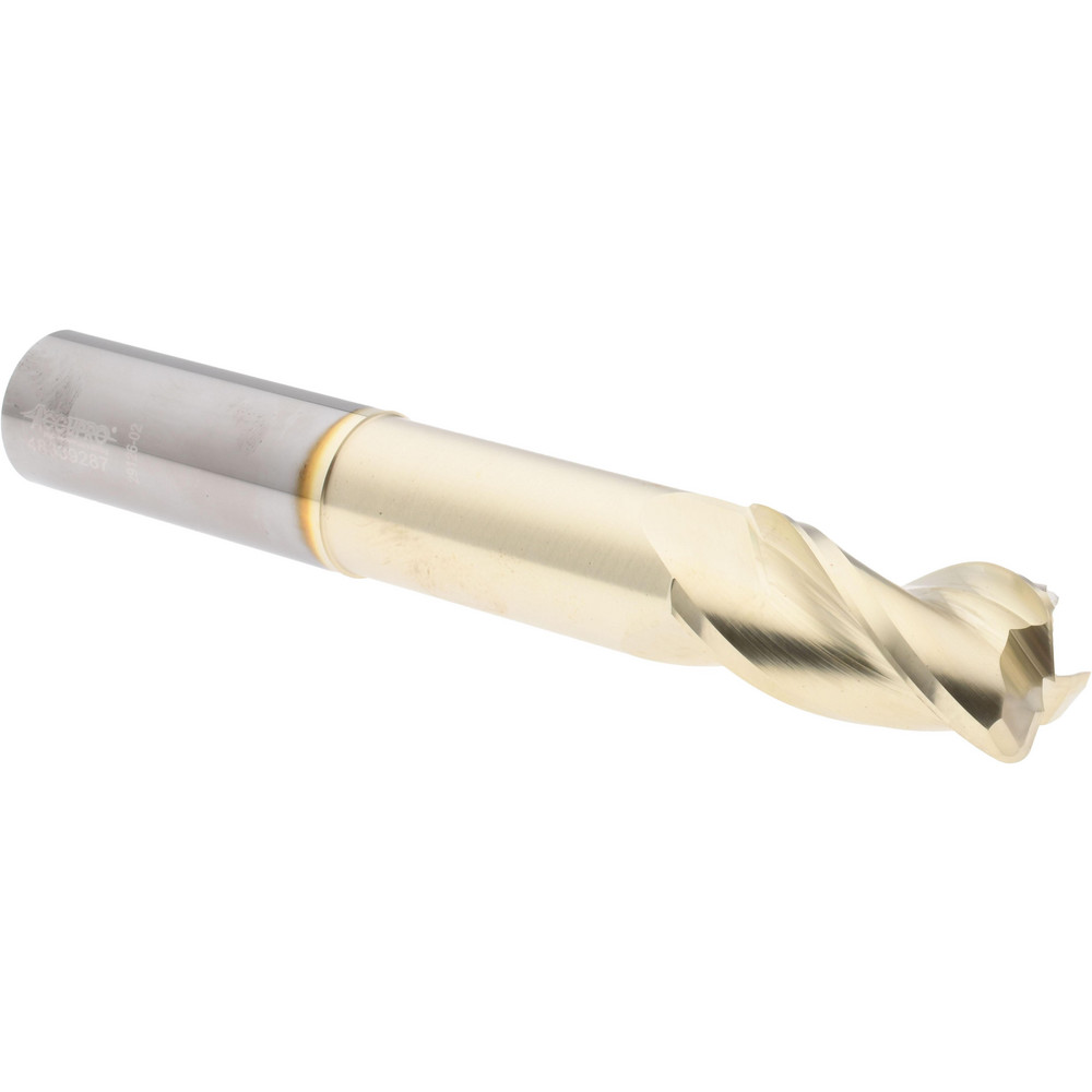 Accupro 35010032NS70120 Corner Radius End Mill: 1" Dia, 2" LOC, 0.12" Radius, 3 Flutes, Solid Carbide Image