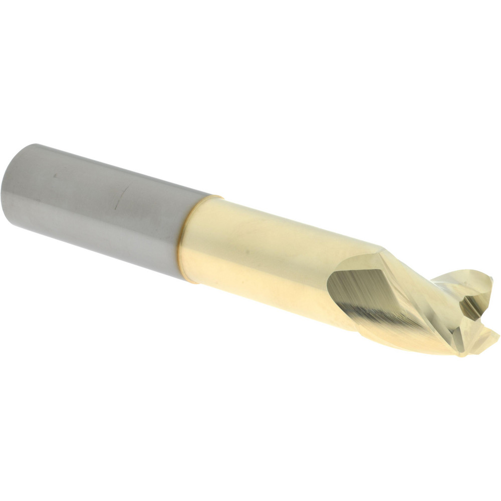 Accupro 35010020NS54090 Corner Radius End Mill: 1" Dia, 1-1/4" LOC, 0.09" Radius, 3 Flutes, Solid Carbide Image