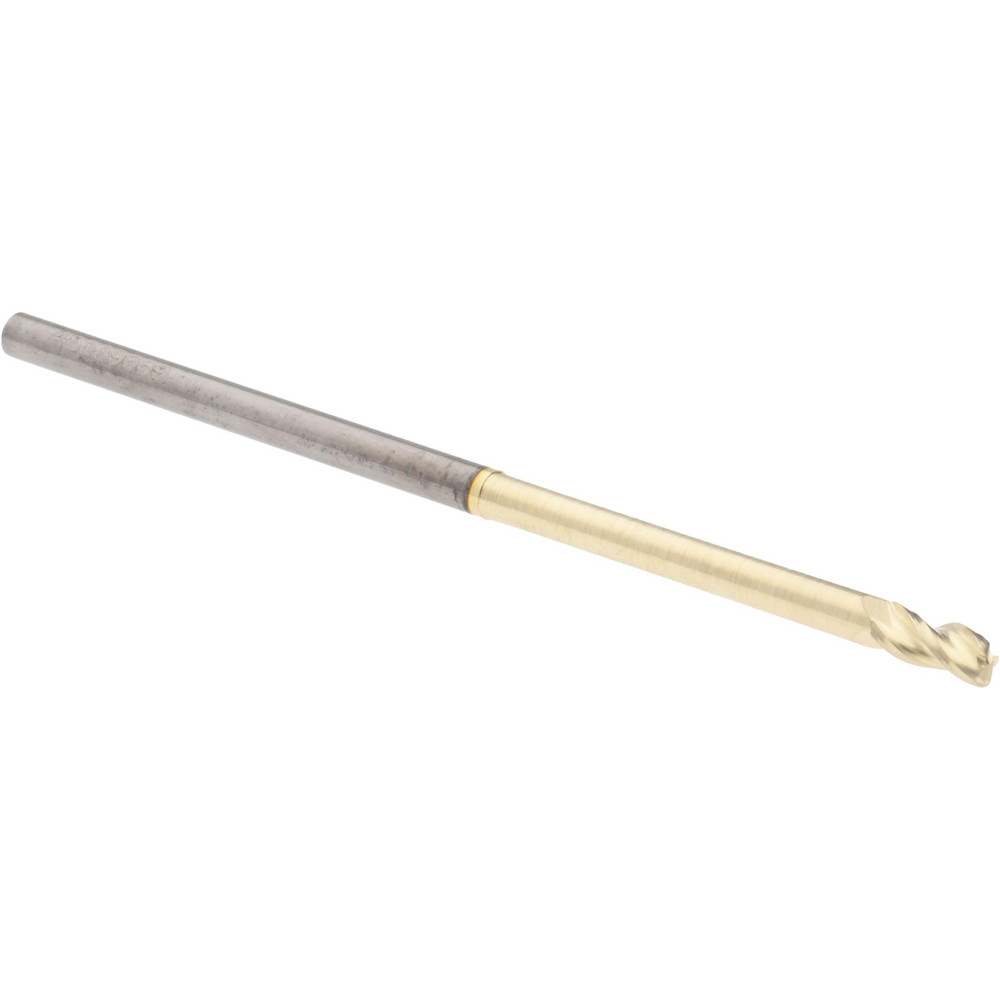 Accupro 35012504NS22020 Corner Radius End Mill: 1/8" Dia, 1/4" LOC, 0.02" Radius, 3 Flutes, Solid Carbide Image