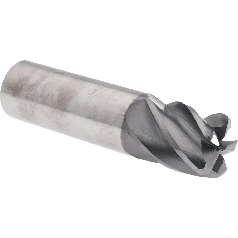 Accupro 25010020NS54120 Corner Radius End Mill: 1" Dia, 1-1/4" LOC, 0.12" Radius, 2 Flutes, Solid Carbide Image