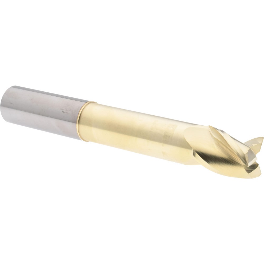 Accupro 35010020NS70030 Corner Radius End Mill: 1" Dia, 1-1/4" LOC, 0.03" Radius, 3 Flutes, Solid Carbide Image