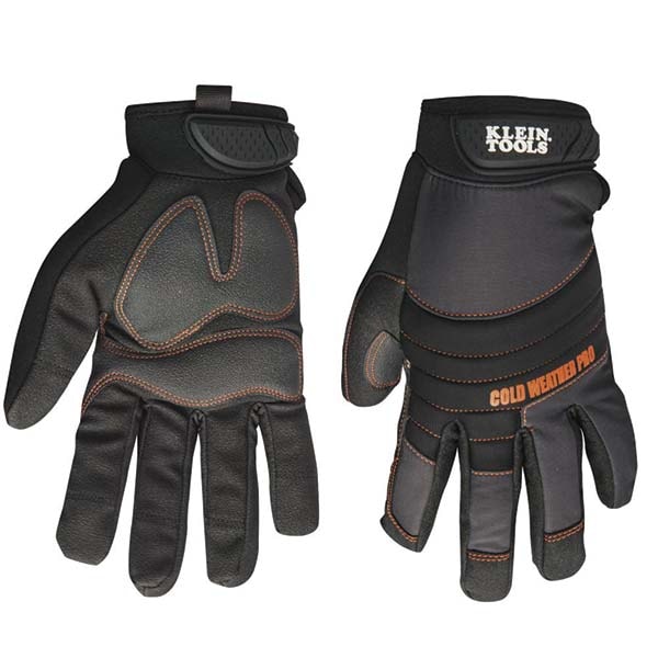 Klein Tools 40212 Gloves: Size L, Cotton-Lined, Nylon Image