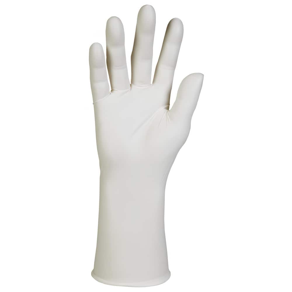 Disposable Gloves: Large, 6.3 mil Thick, Nitrile, Cleanroom Grade