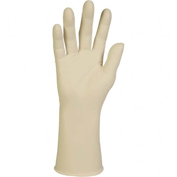 Disposable Gloves: 8.66 mil Thick, Latex, Cleanroom Grade