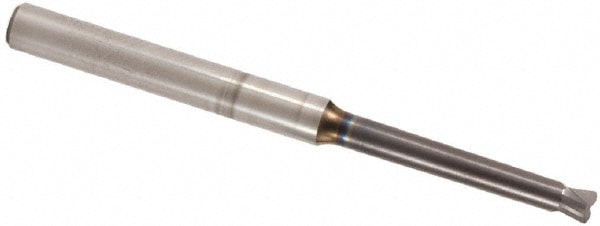 Seco 2511226 Corner Radius End Mill: 0.1181" Dia, 0.0079" LOC, 0.0079" Radius, 2 Flutes, Solid Carbide Image